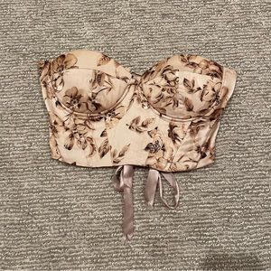 Floral Corset Top